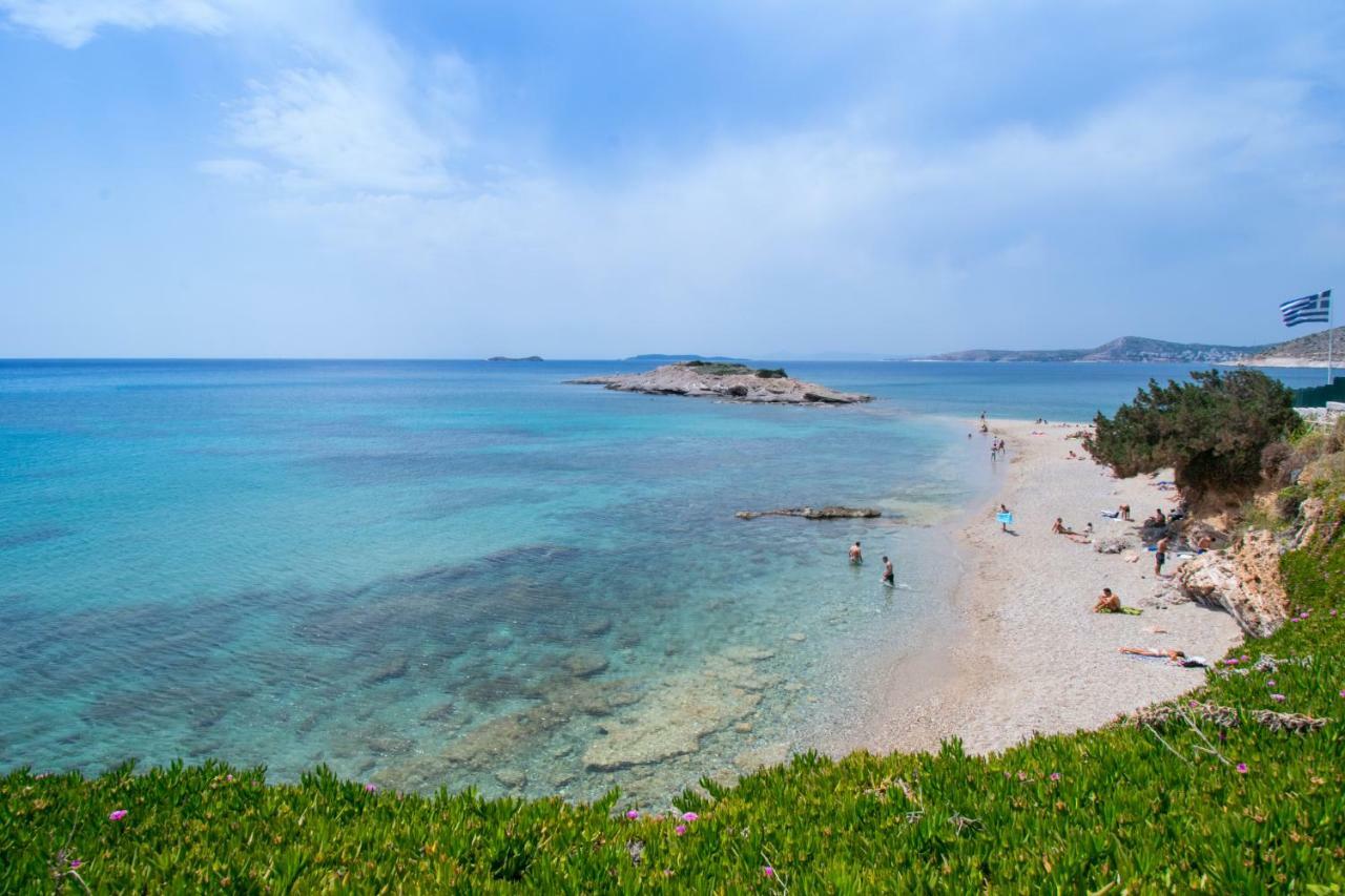 Beach House Near Athens Agia Marina  Luaran gambar